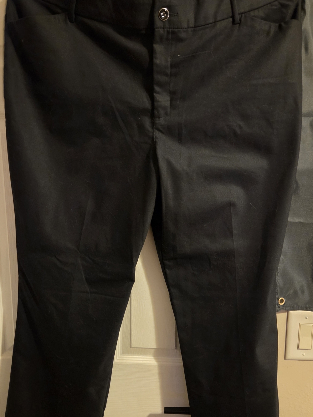 Lee Black Ladies Dress Pants - Tailored Straight Fit